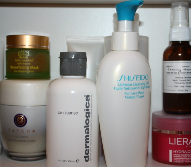 Dermalogica and Shiseido Cleansing Oils