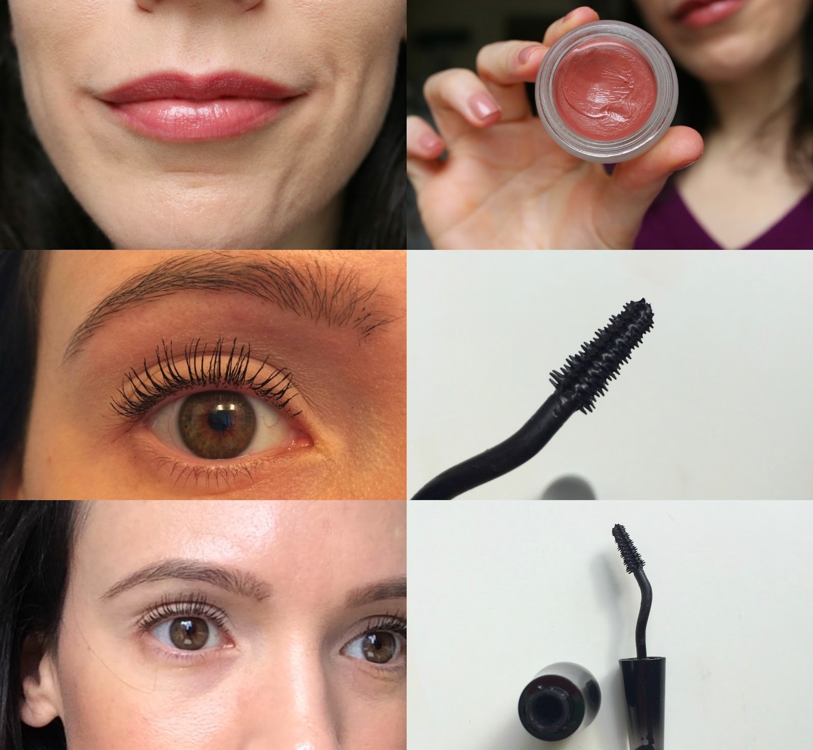 swatches of Lancome Grandiose mascara pictures of Lancome Grandiose mascara on lashes