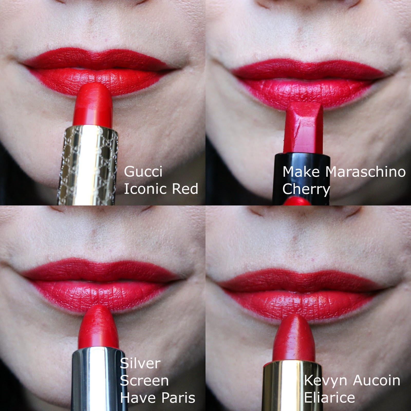 gucci lipstick iconic red