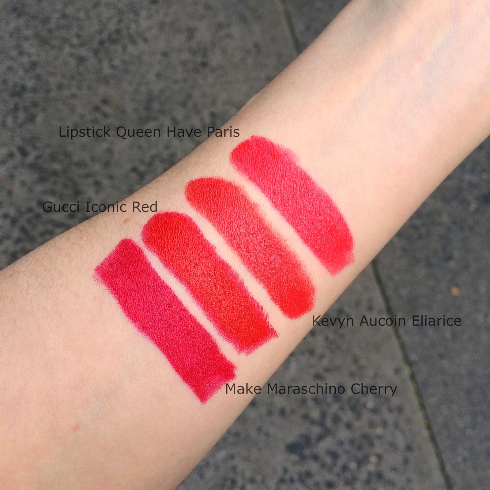 gucci lipstick iconic red