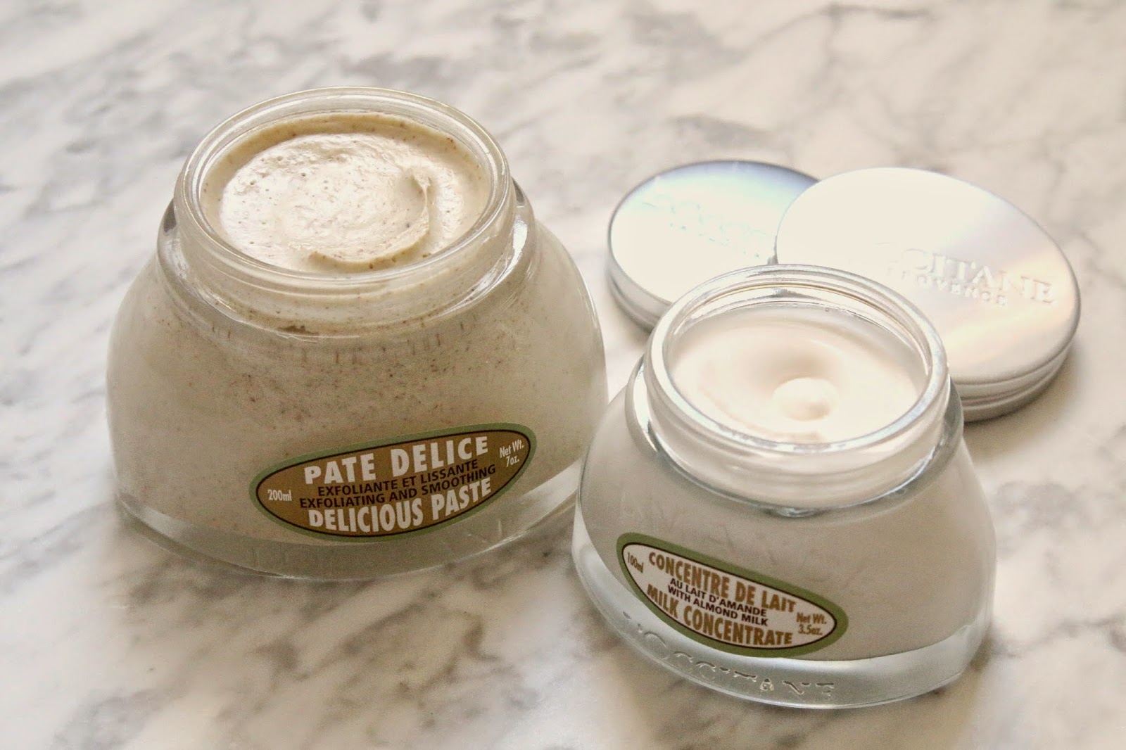L'Occitane Almond Delicious Paste and Milk Concentrate review