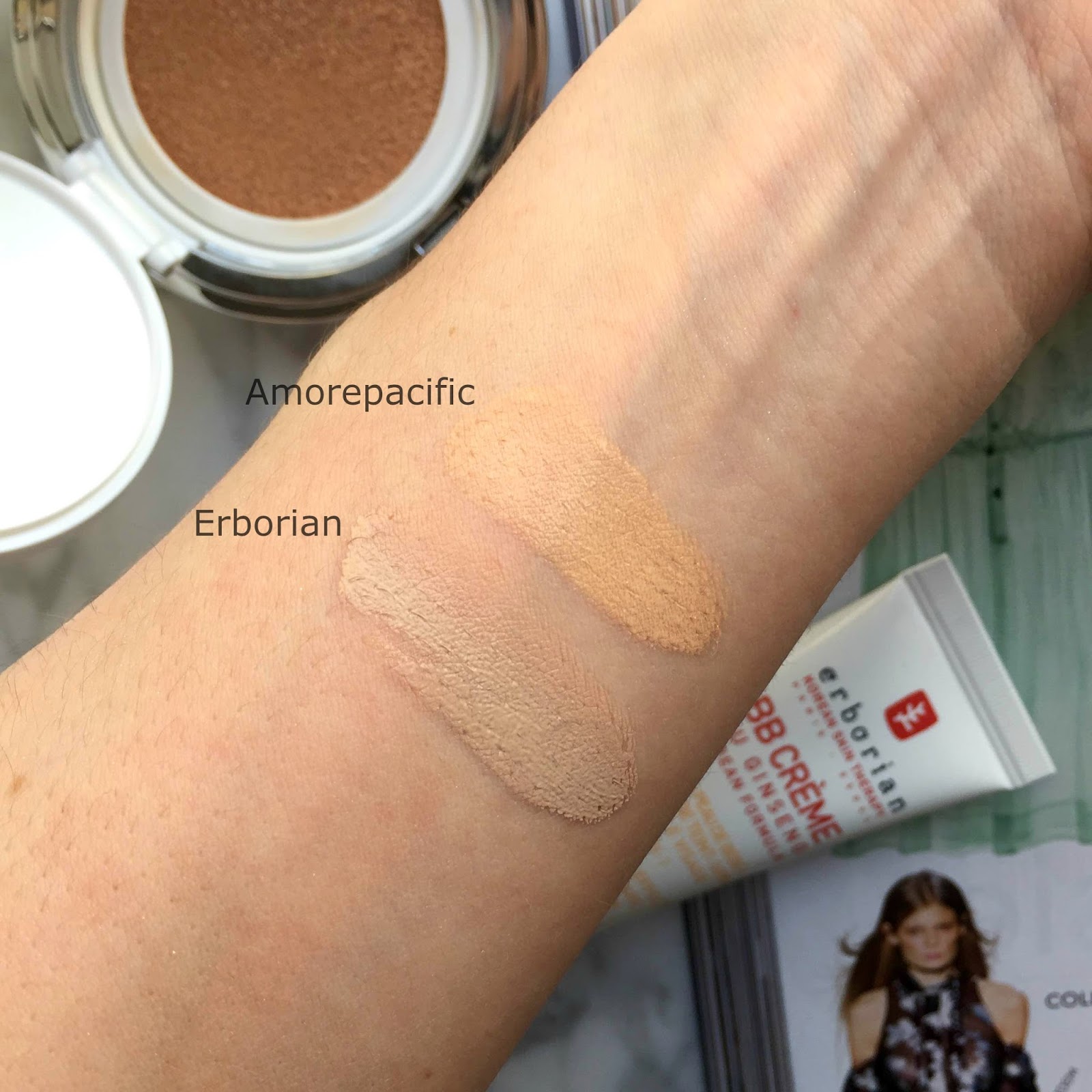 sleuf getuigenis studie Foundation Review: Amorepacific Color Control Cushion Compact and Erborian  BB Creme - alittlebitetc