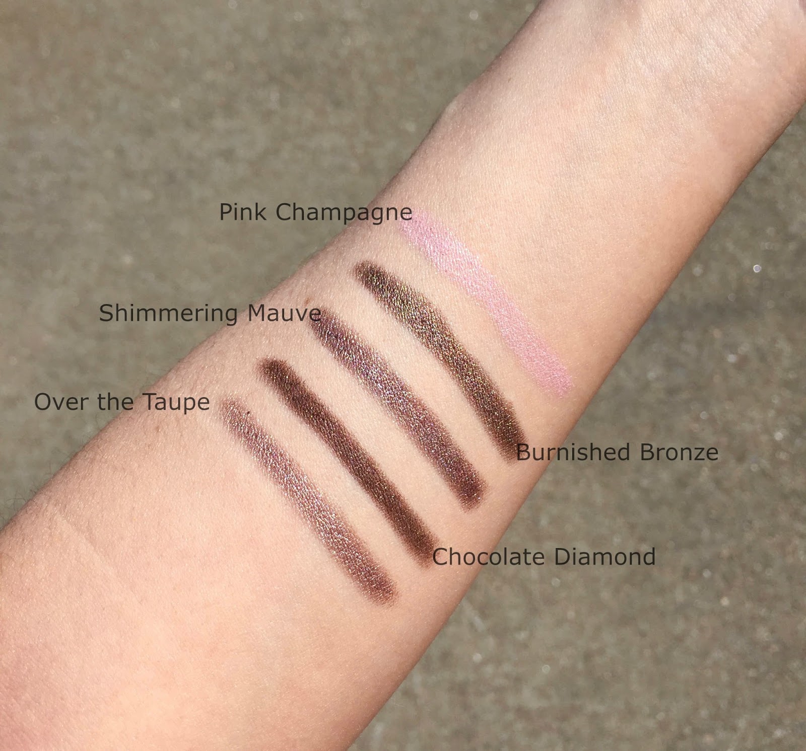 Mally Shadow Sticks with Swatches