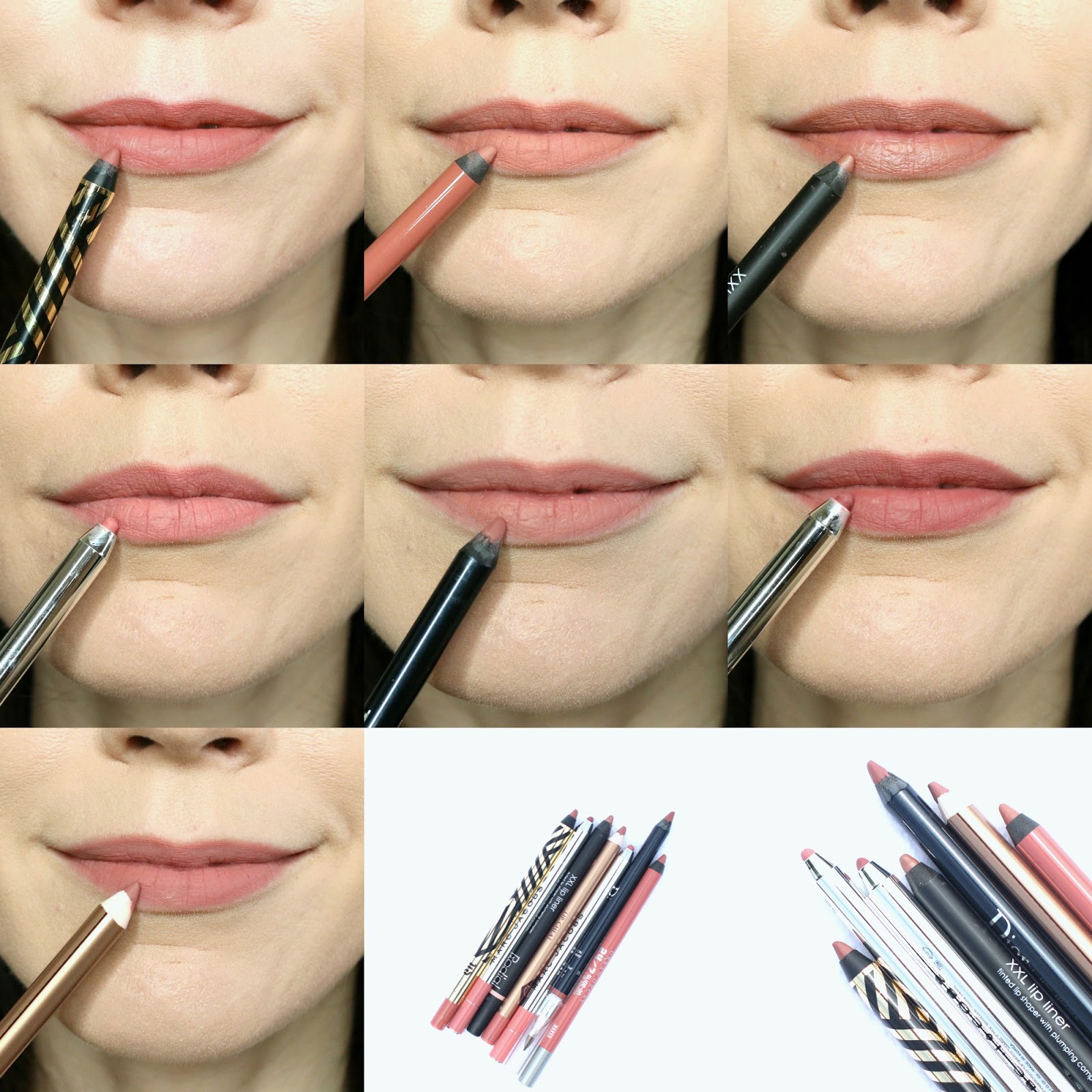 dior lip liner grege