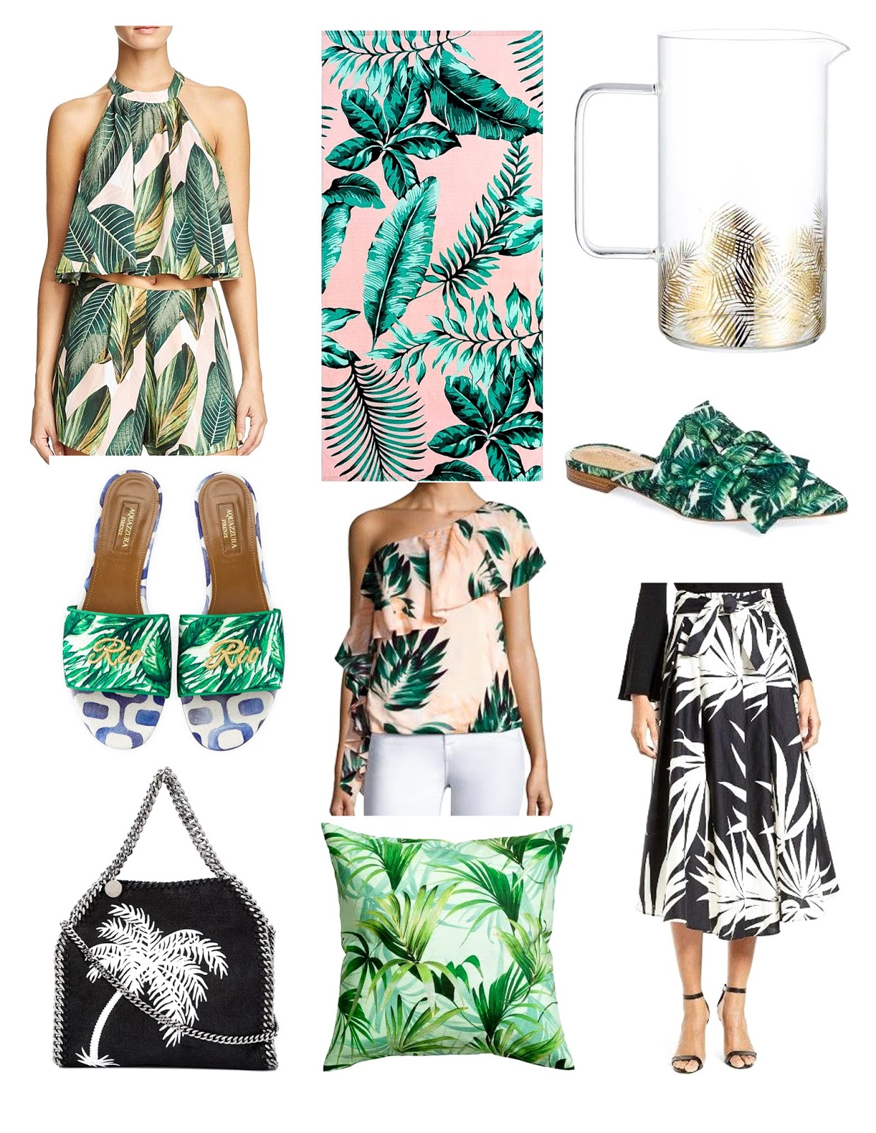 Yes, I'm Still Loving the Palm Print Trend - alittlebitetc