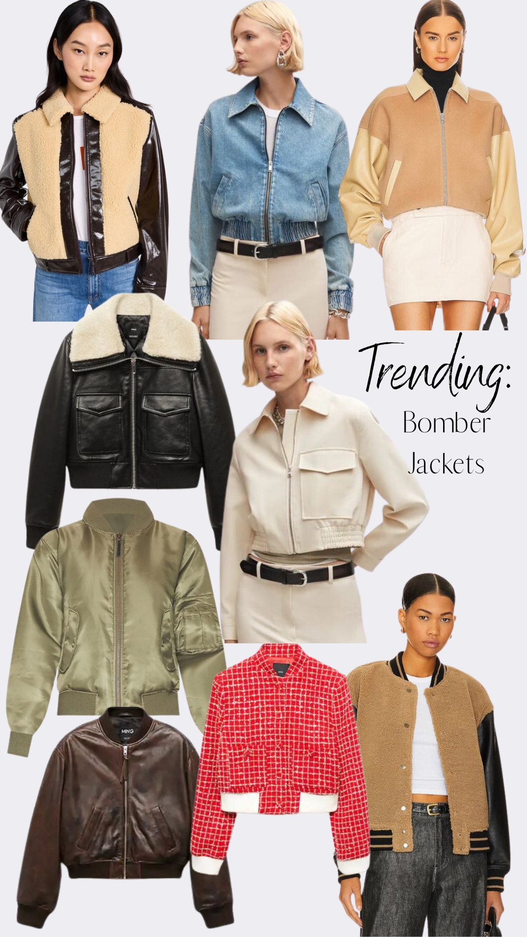 Bomber Jackets - Trends To Add To Your Fall Closet