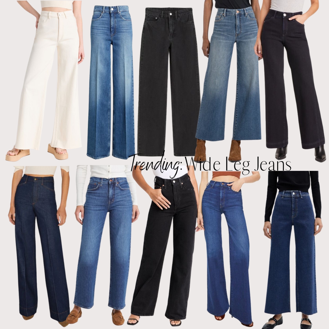 Wide Leg Jeans | Trends To Add To Your Fall Closet