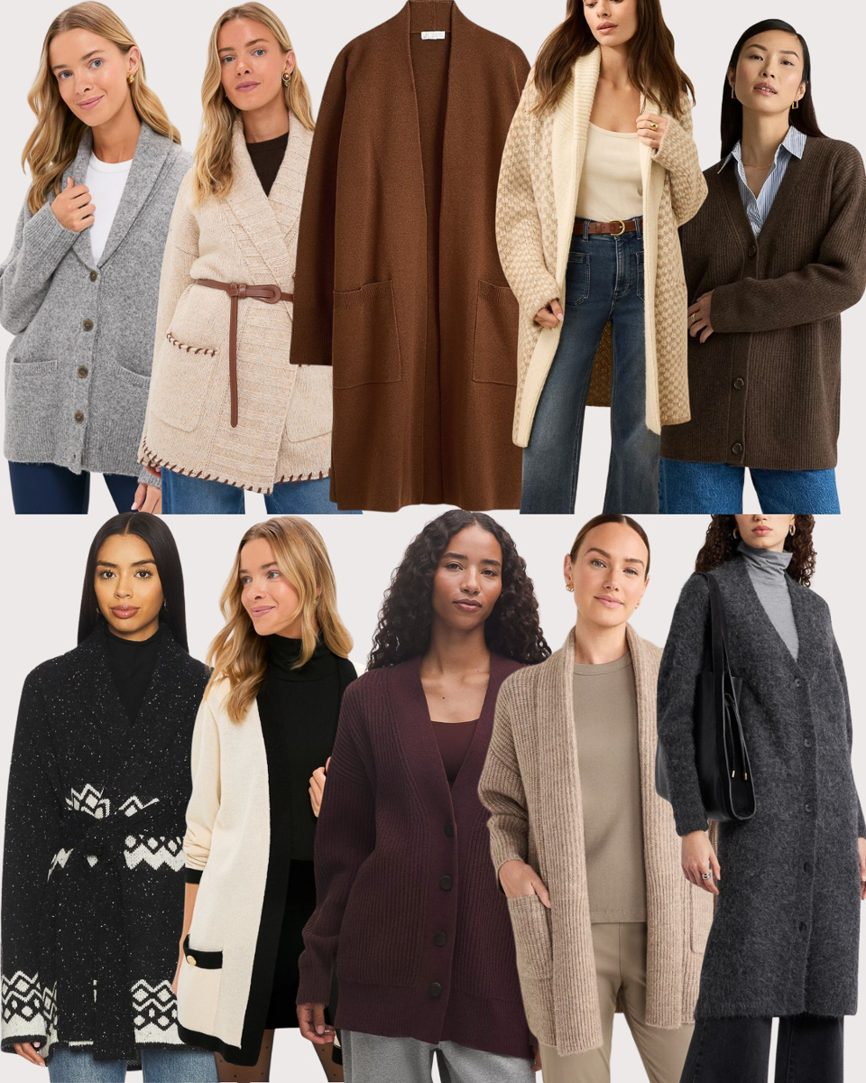 Oversized Cardigans For Fall