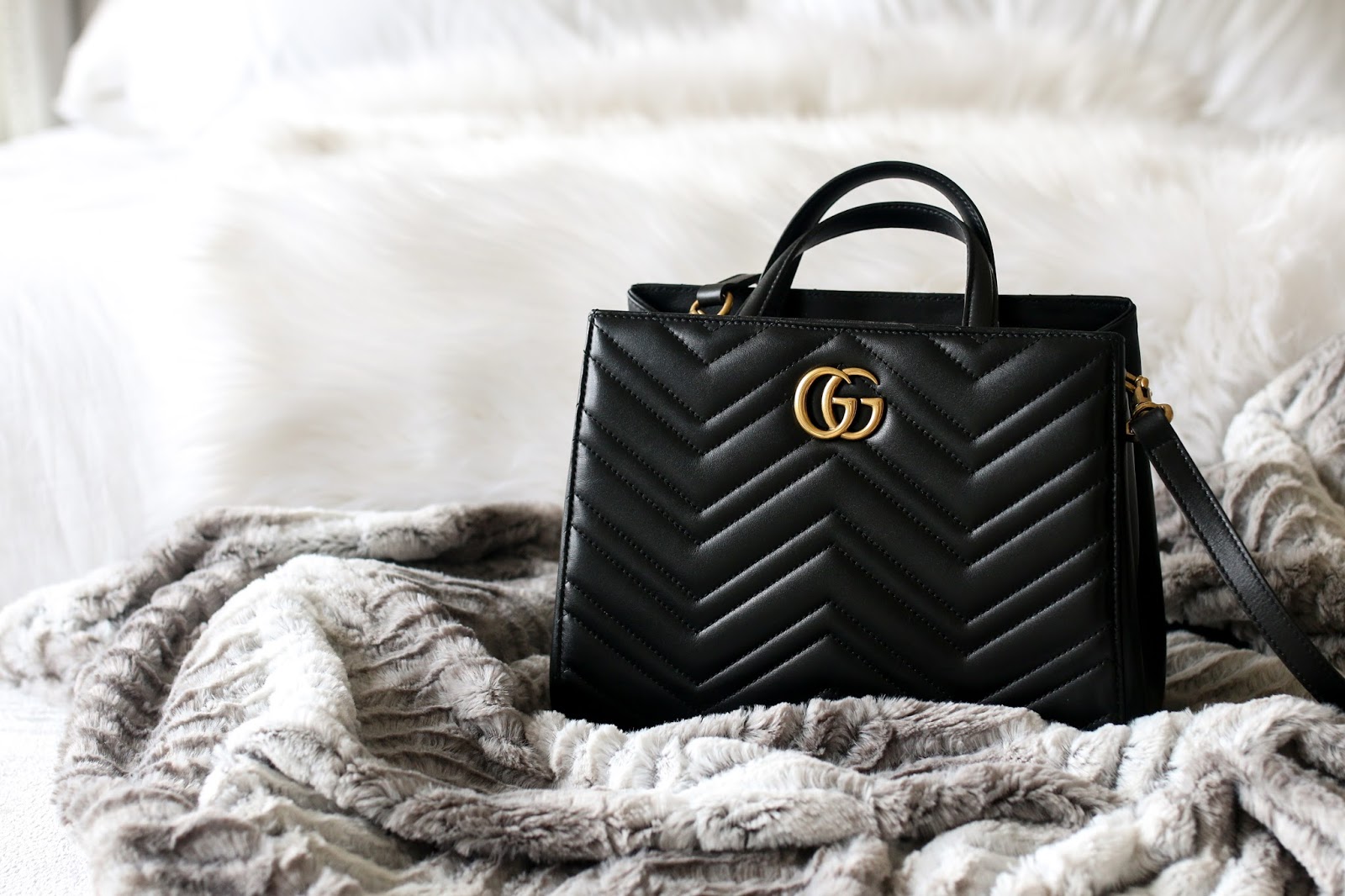 GG Marmont small top handle bag