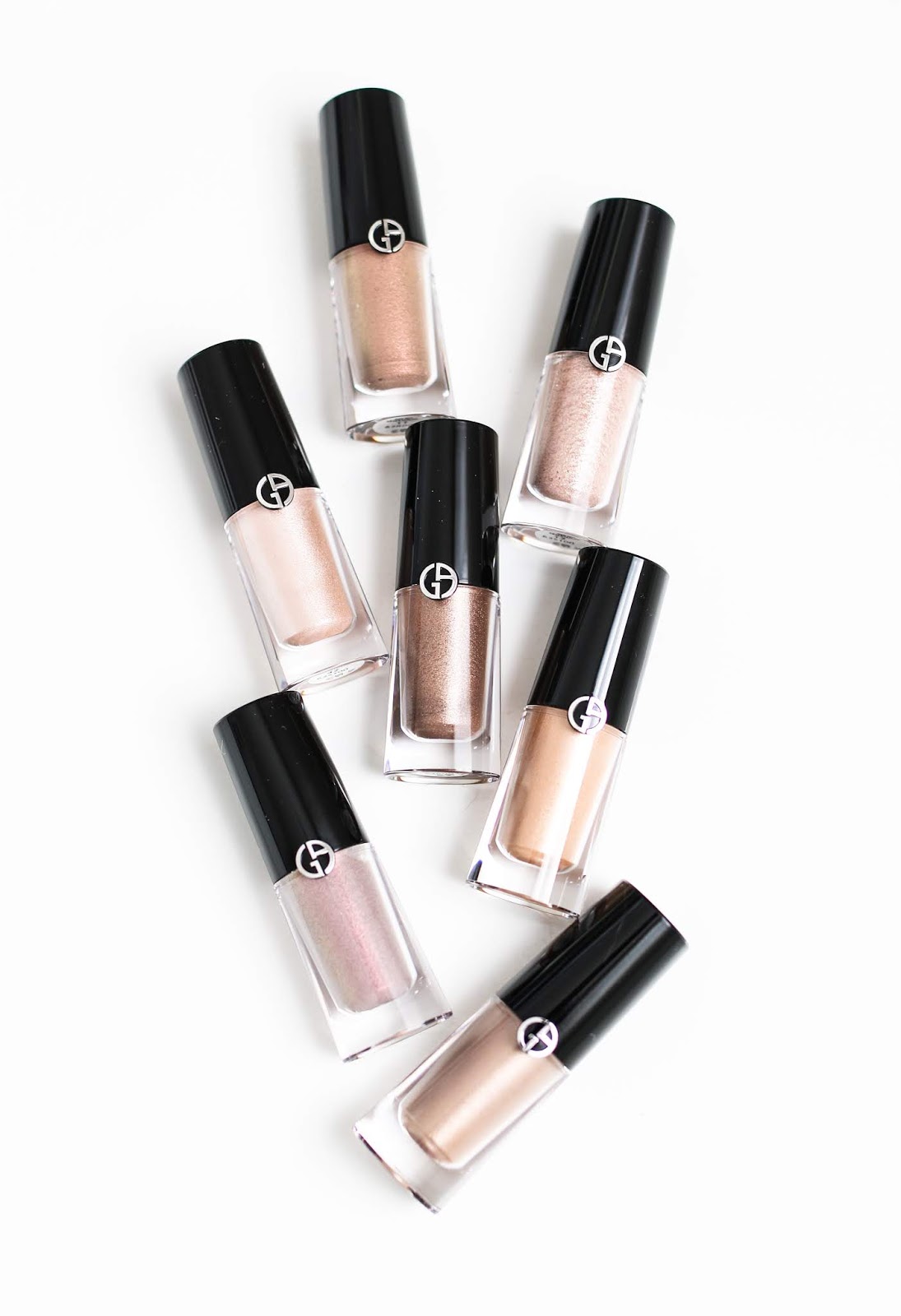 Armani Eye Tints (Swatches of all Nude 