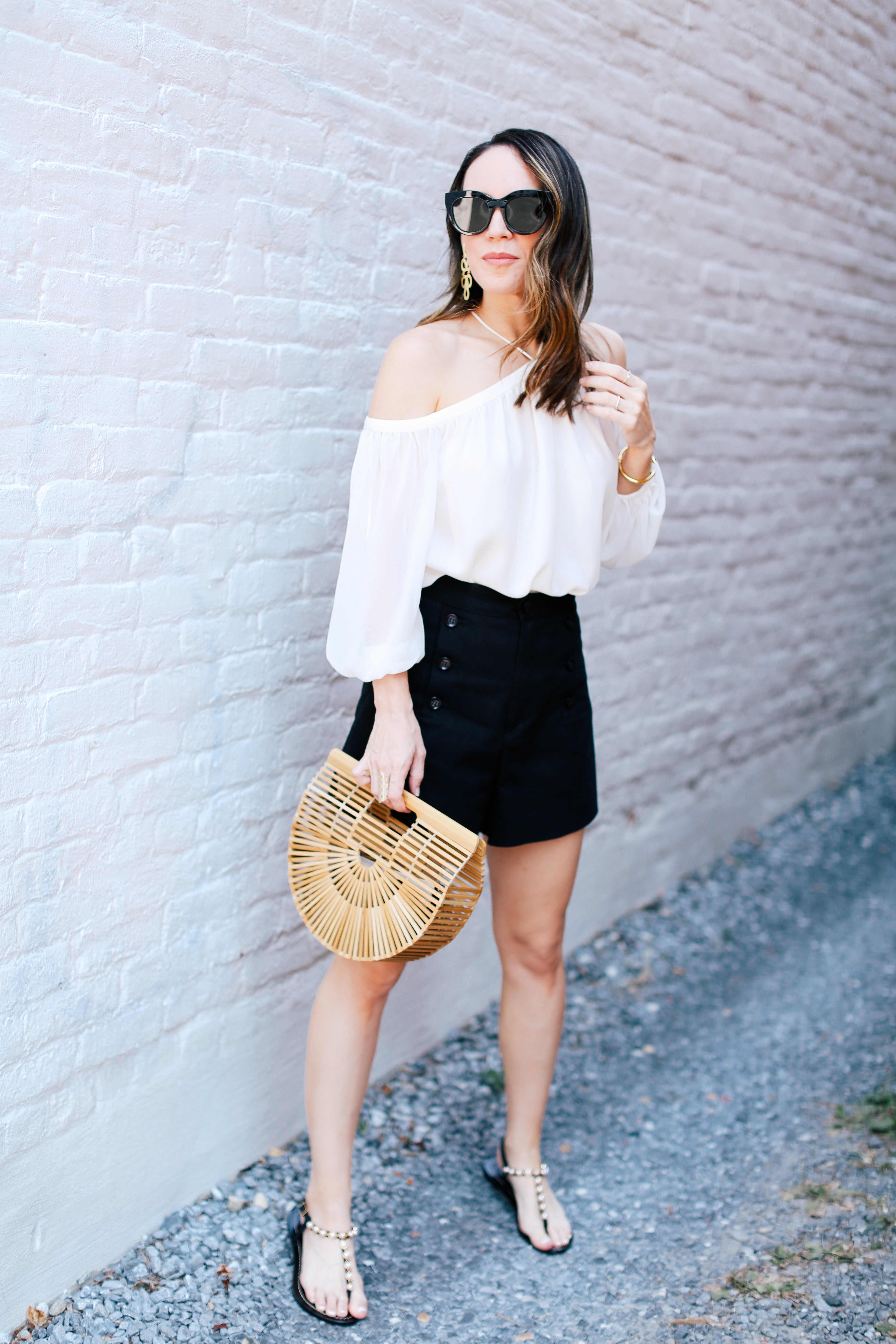 A Summer Blouse To Wear Into Fall - alittlebitetc