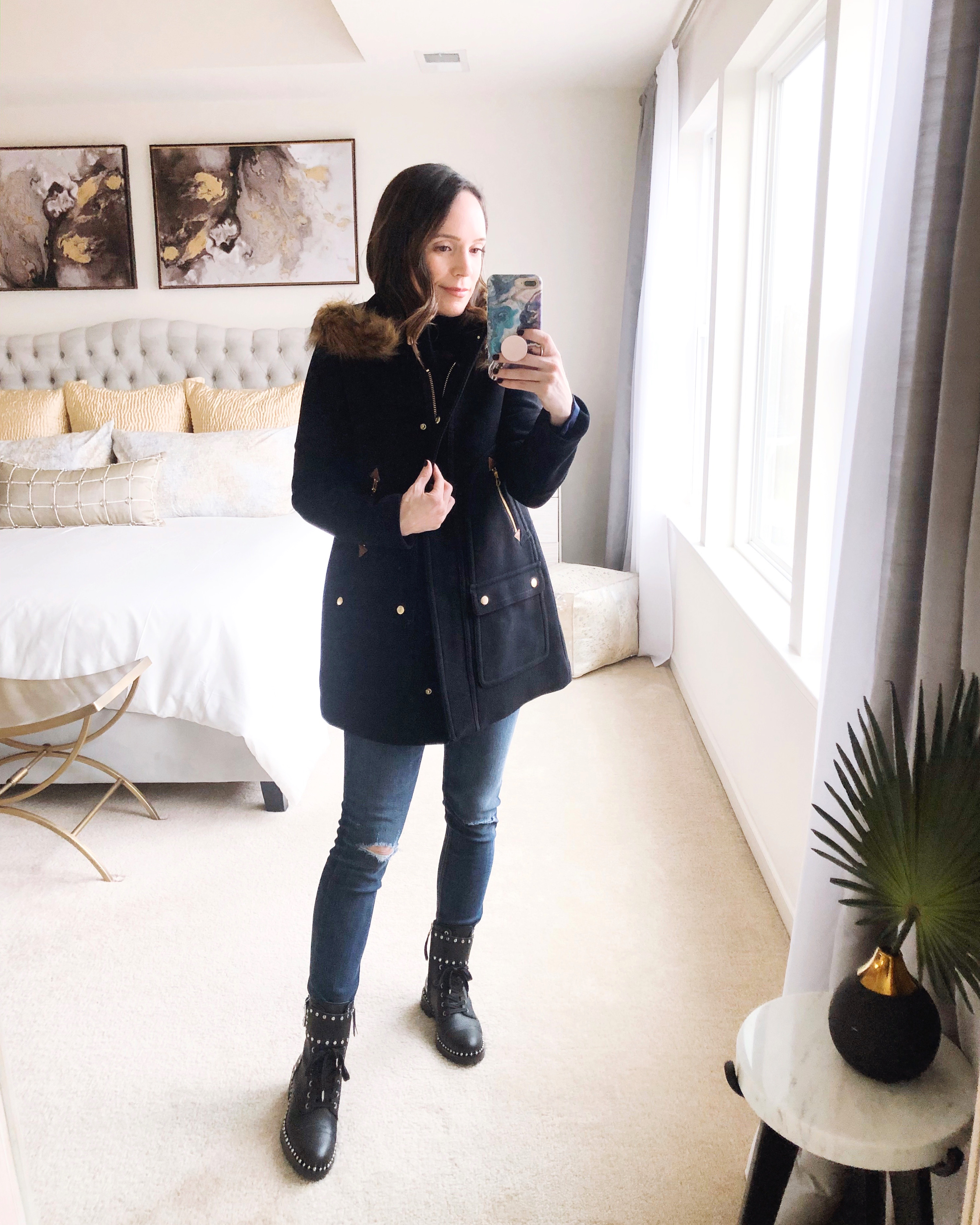 J Crew Winter Coat Try On Alittlebitetc J Crew Winter Coat Try On Alittlebitetc