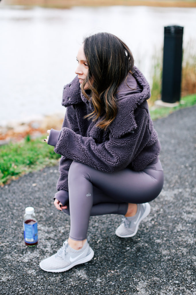 The Coziest Fleece Jacket alittlebitetc