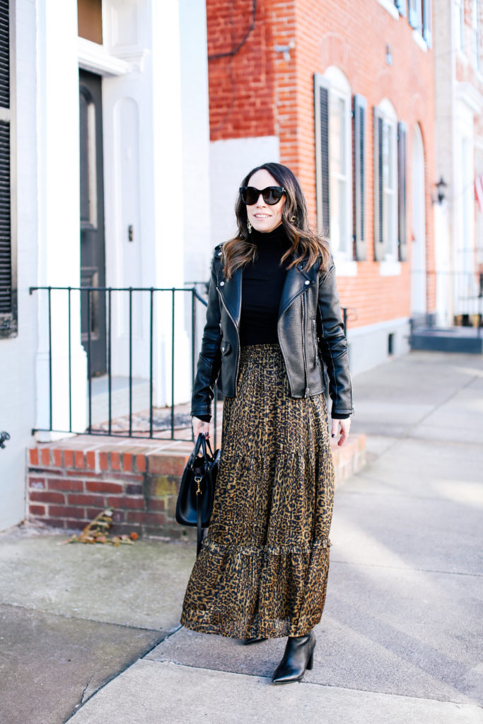 Styling Maxi Skirts In the Winter - alittlebitetc