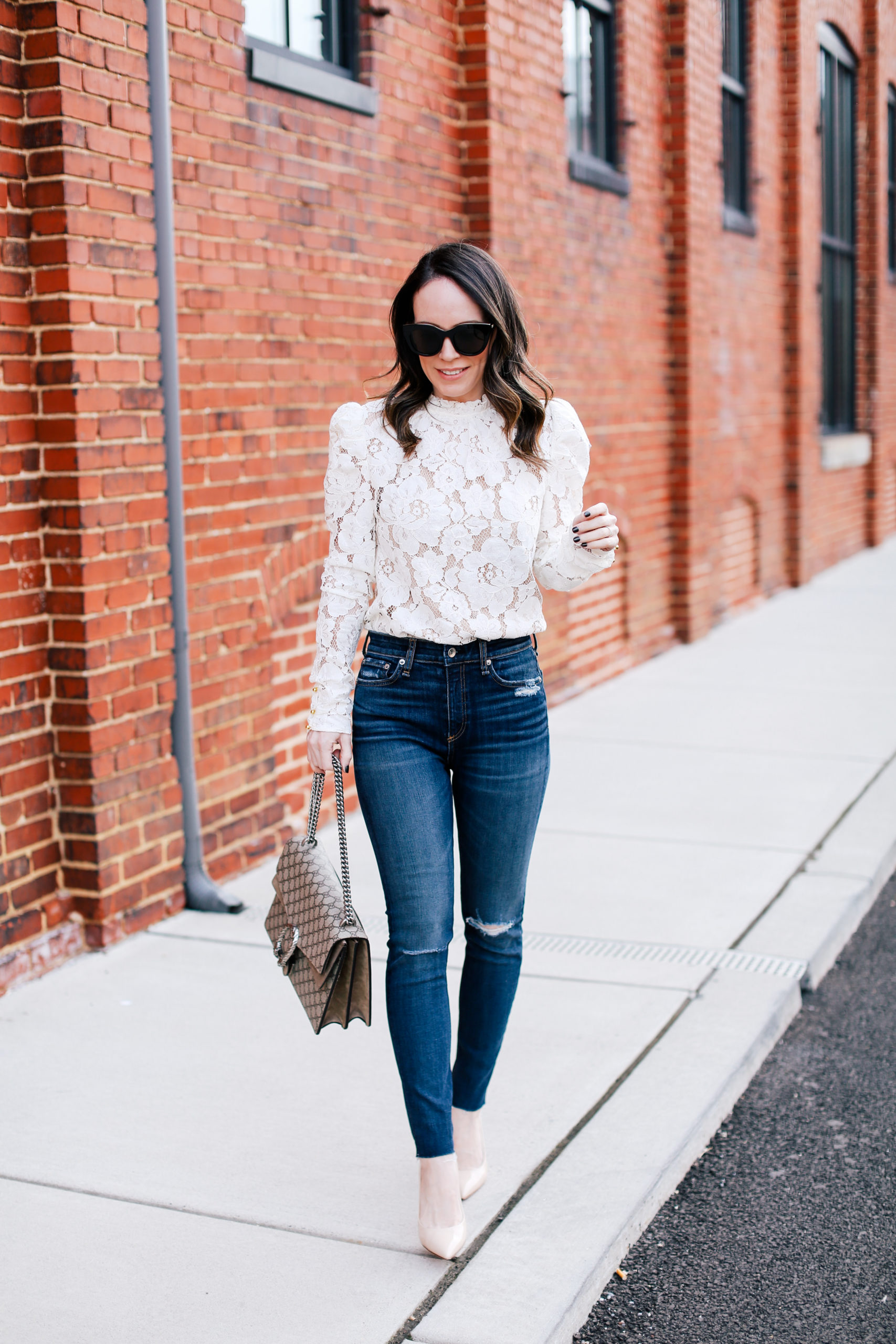 The Lace Top You Need For Spring - alittlebitetc