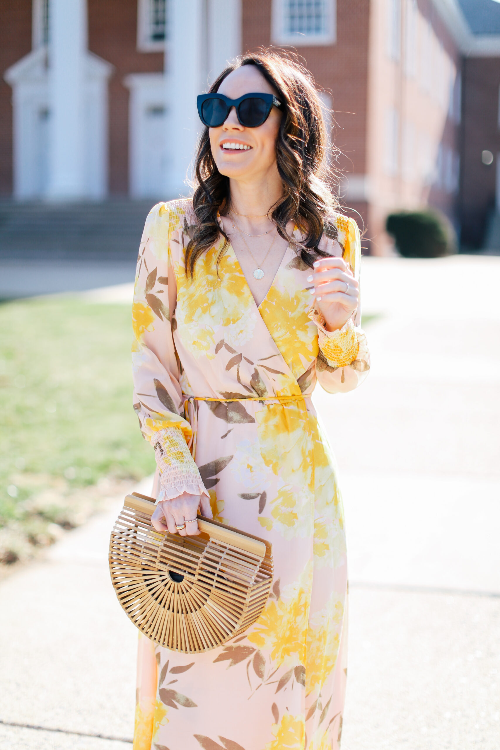 The Most Flattering Wrap Dress To Wear This Spring - alittlebitetc