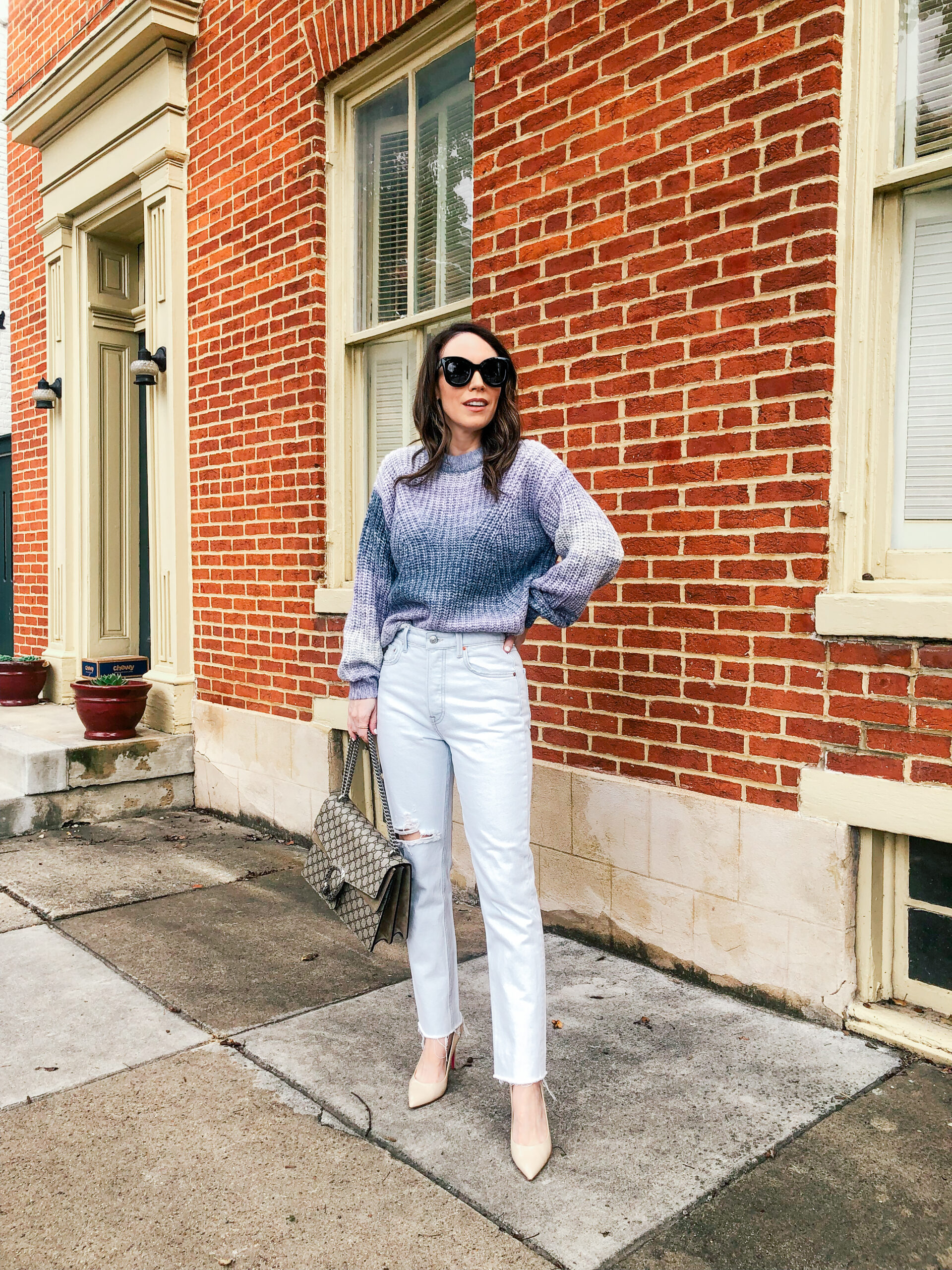 Grlfrnd Karolina High Rise Straight Crop