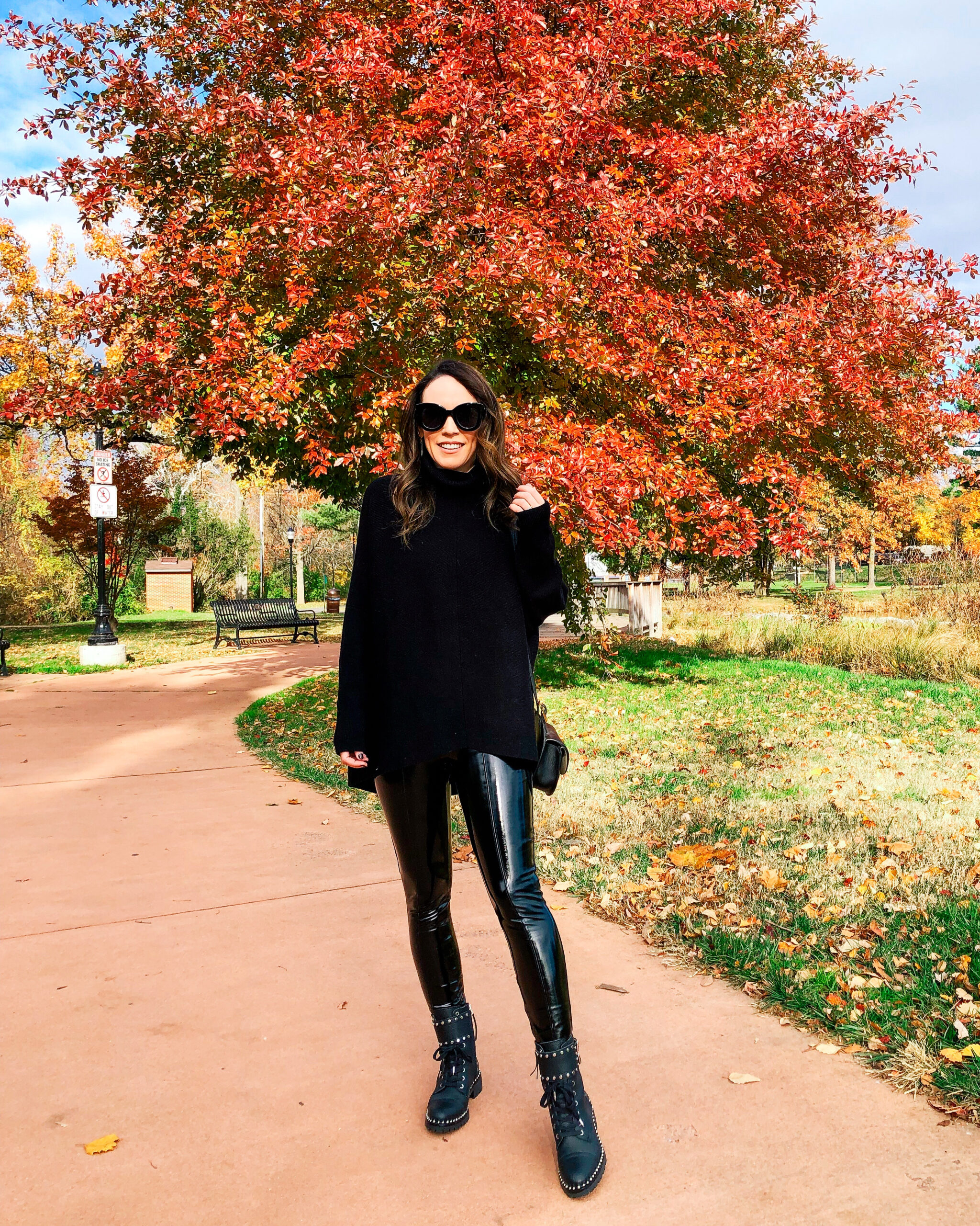 Fall Black Legging Outfit Ideas
