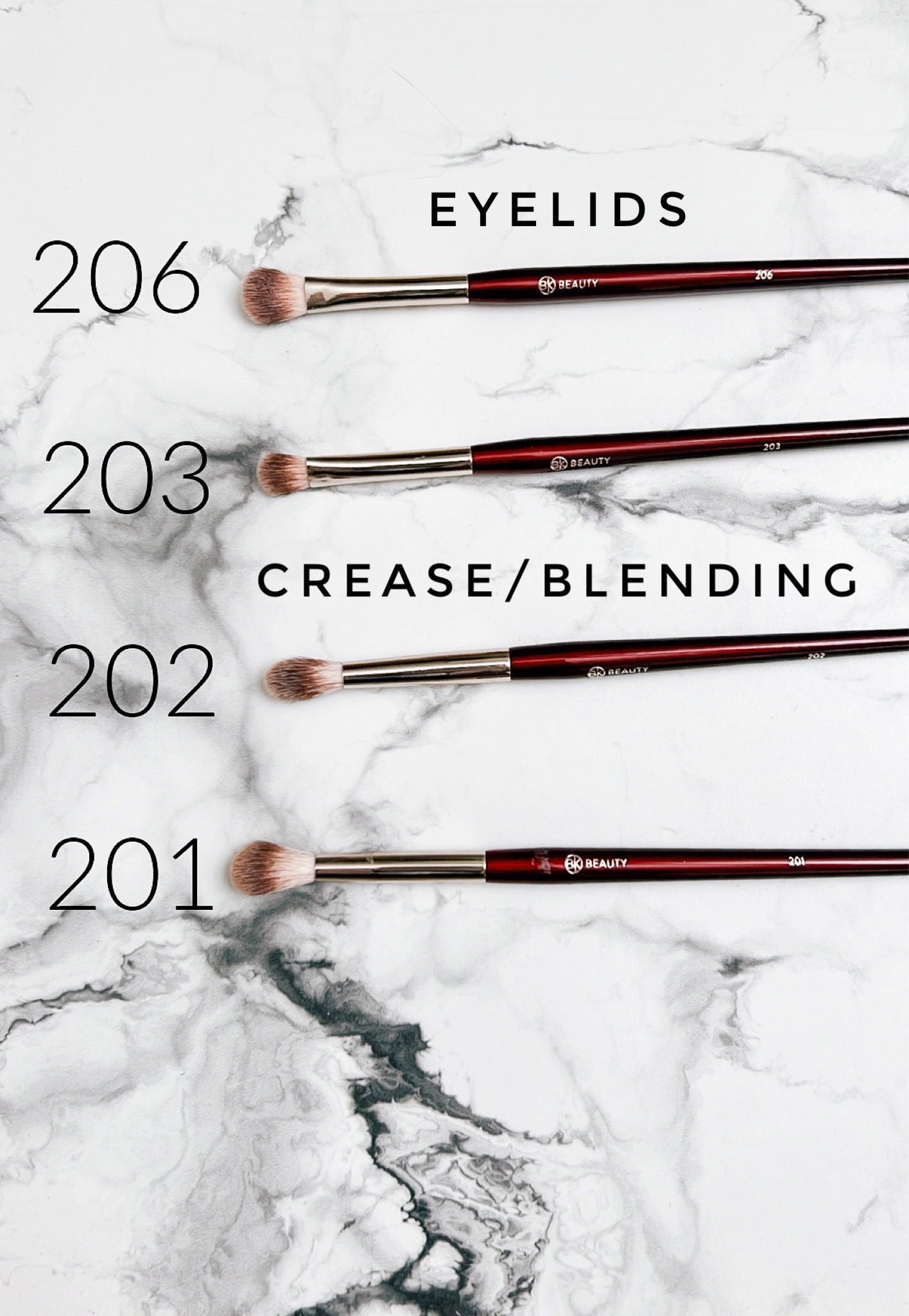 Makeup Brushes for the Eyes