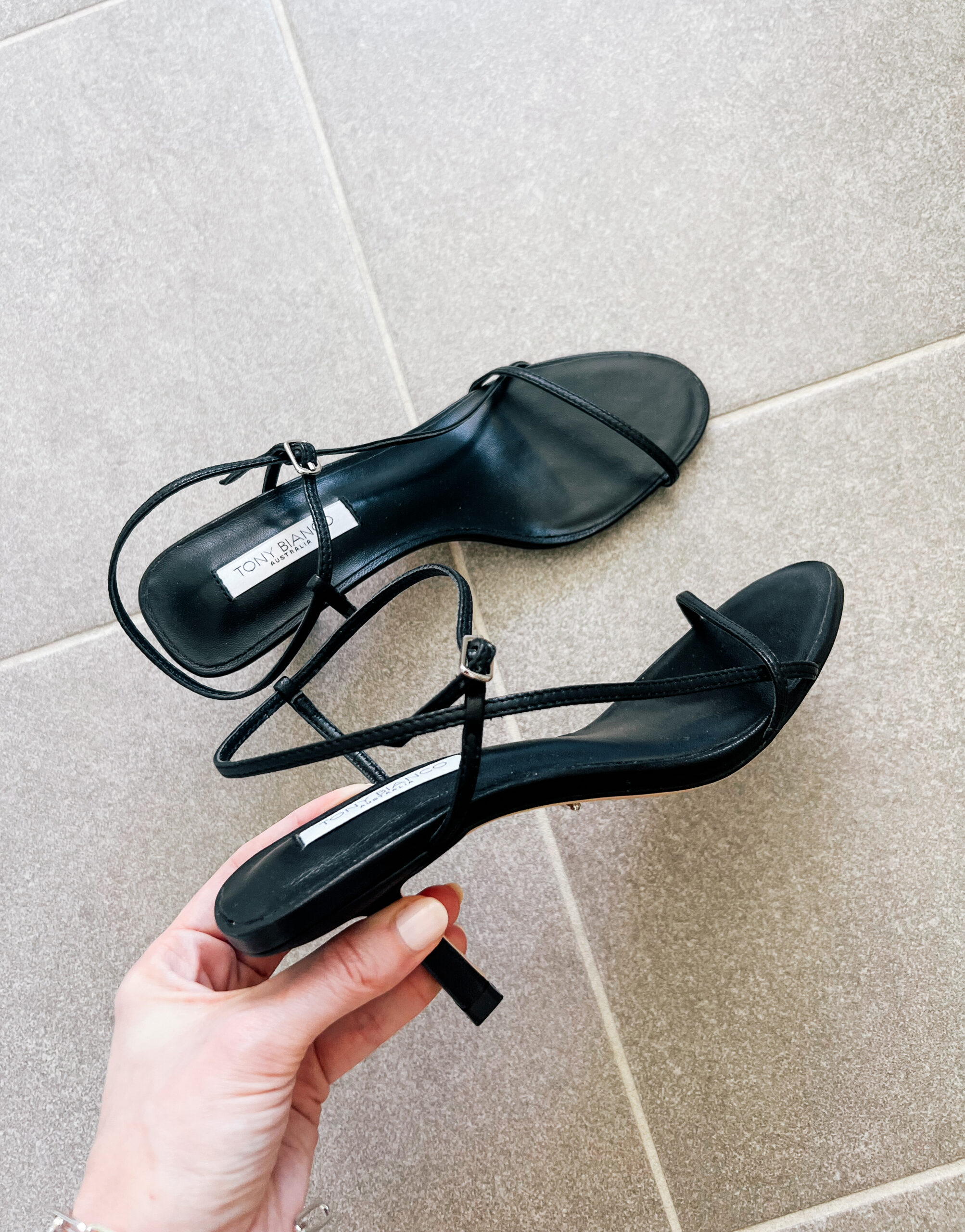 Tony Bianco Caprice Heels | Neutral Summer Sandals