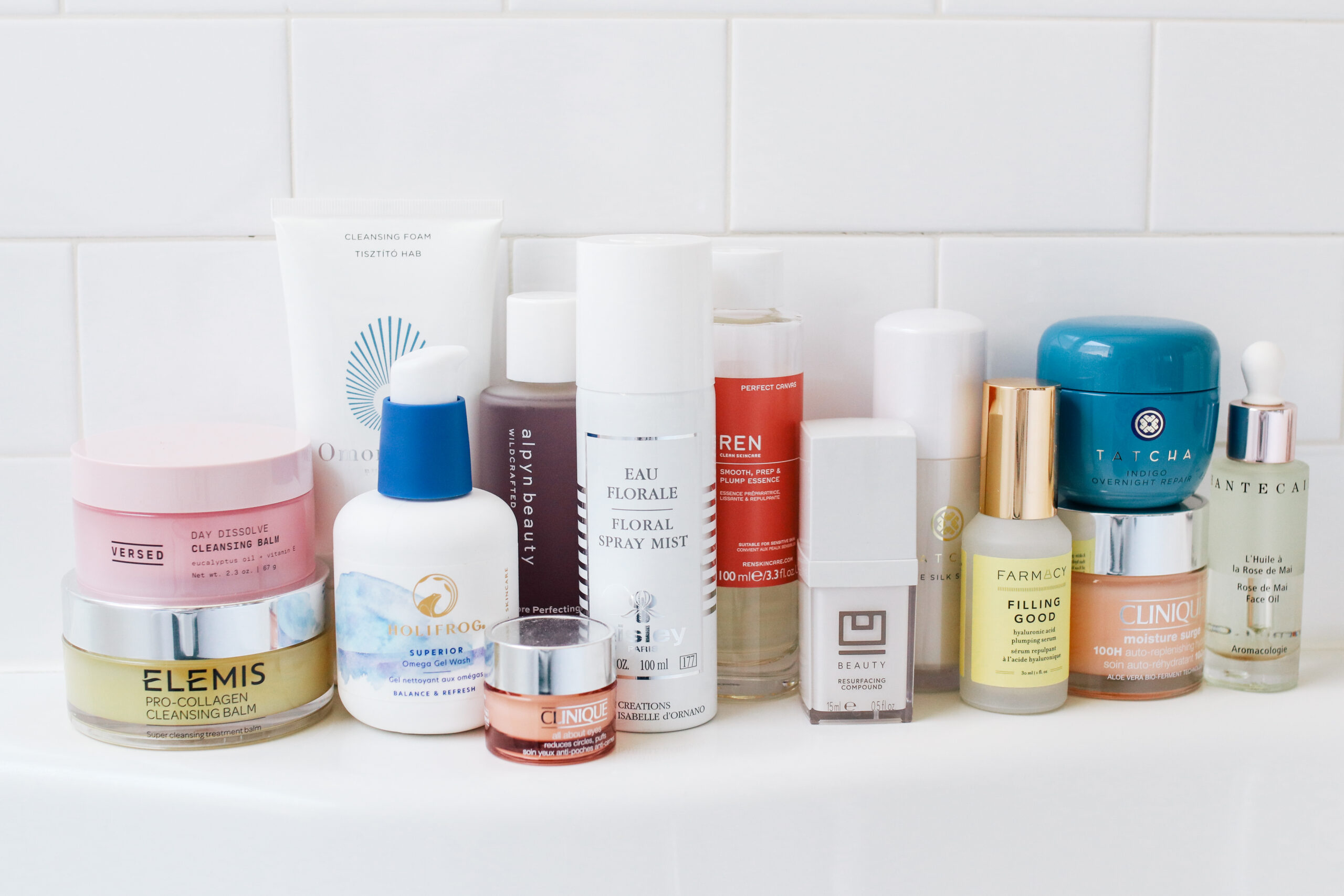 summer evening skincare