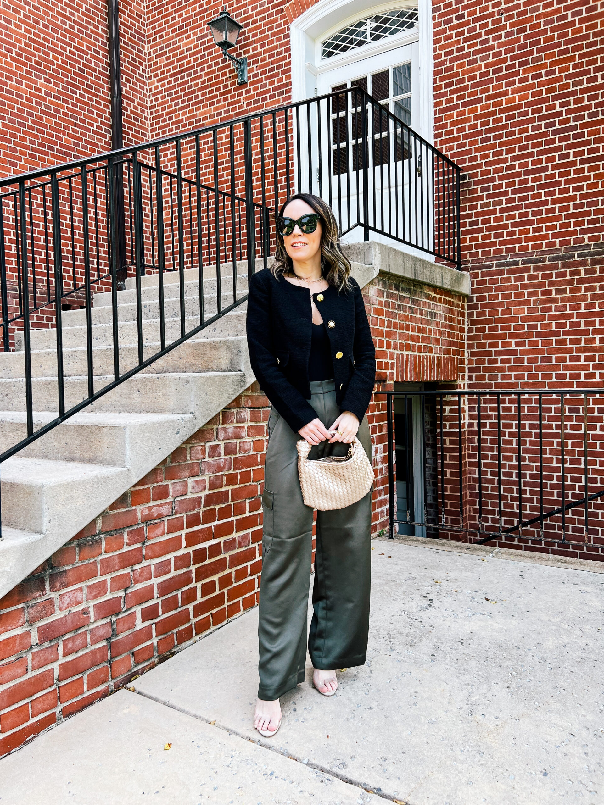 Jacket and pants outfit