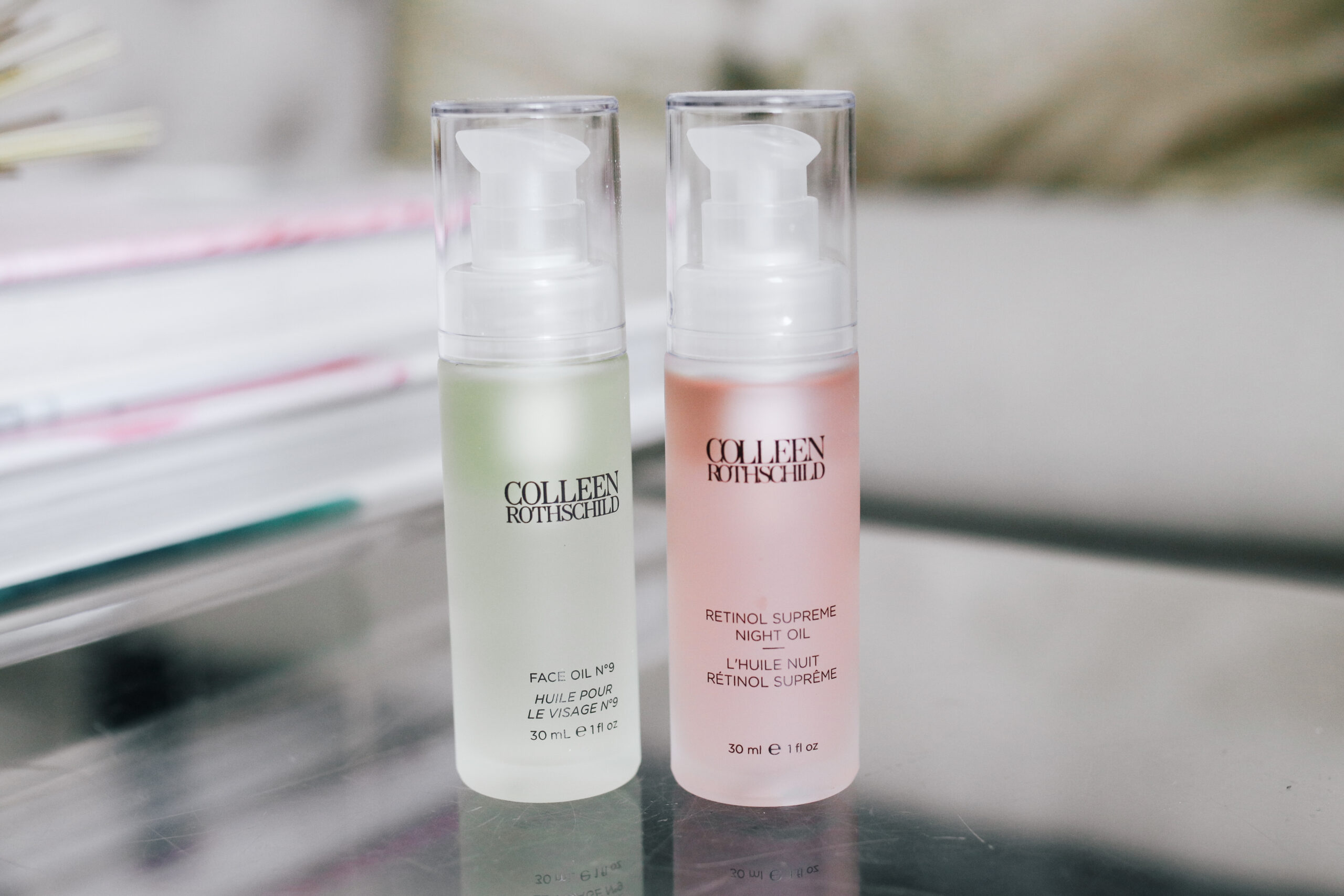 Collen Rothschild Beauty Review face oils
