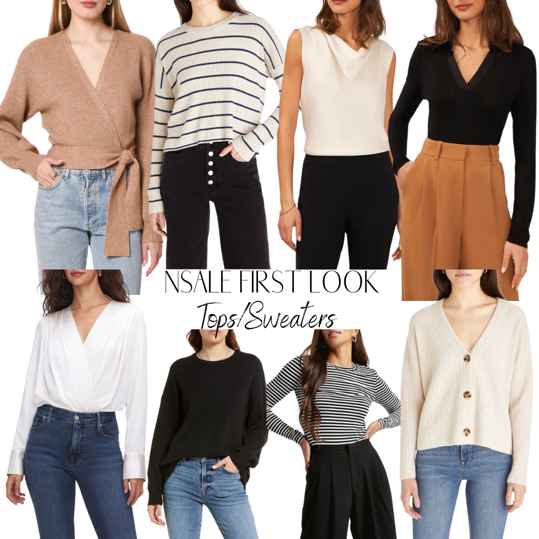 Nordstrom Anniversary Sale 2023 top and sweaters