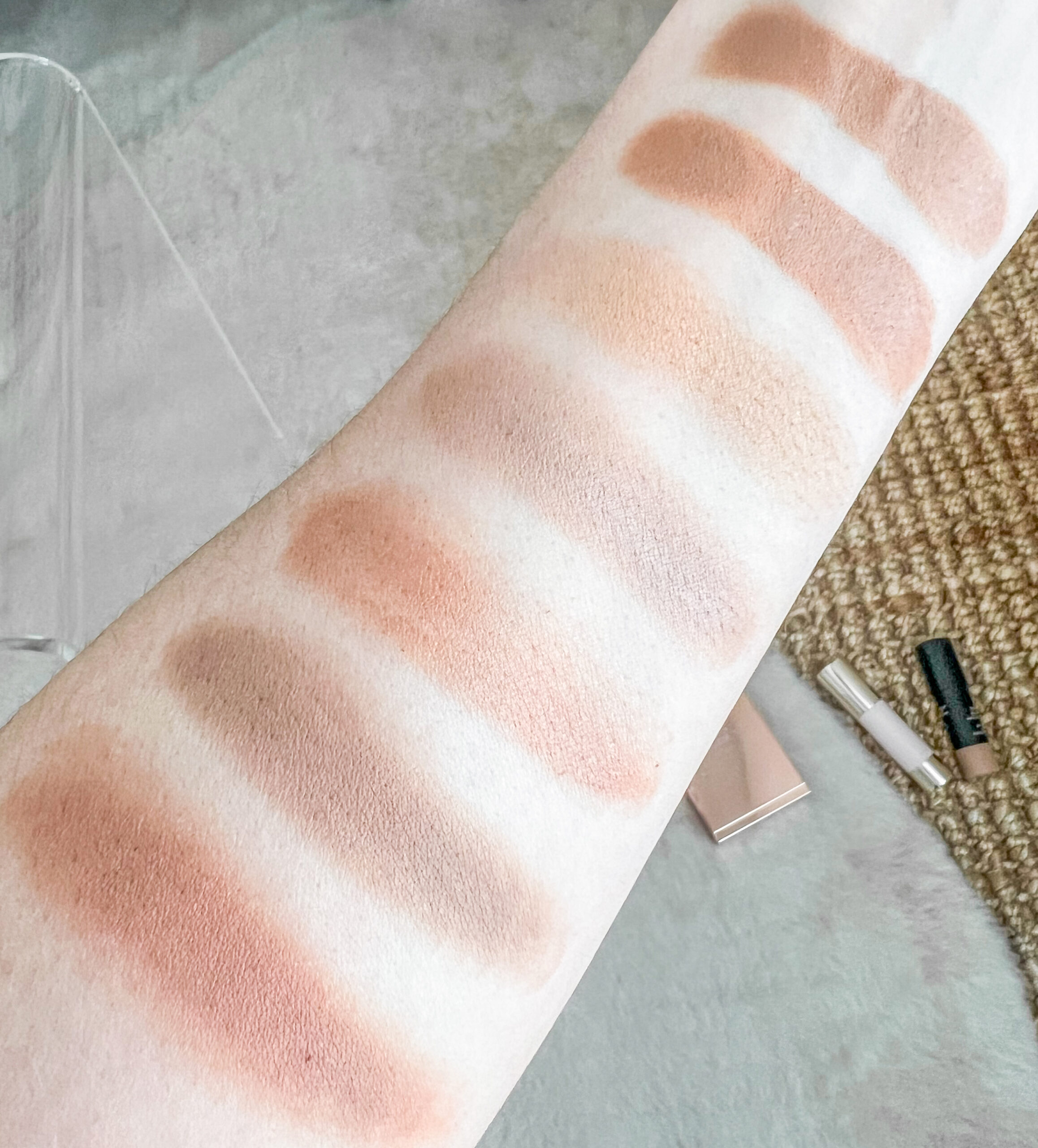 Cream Bronzer Swatches