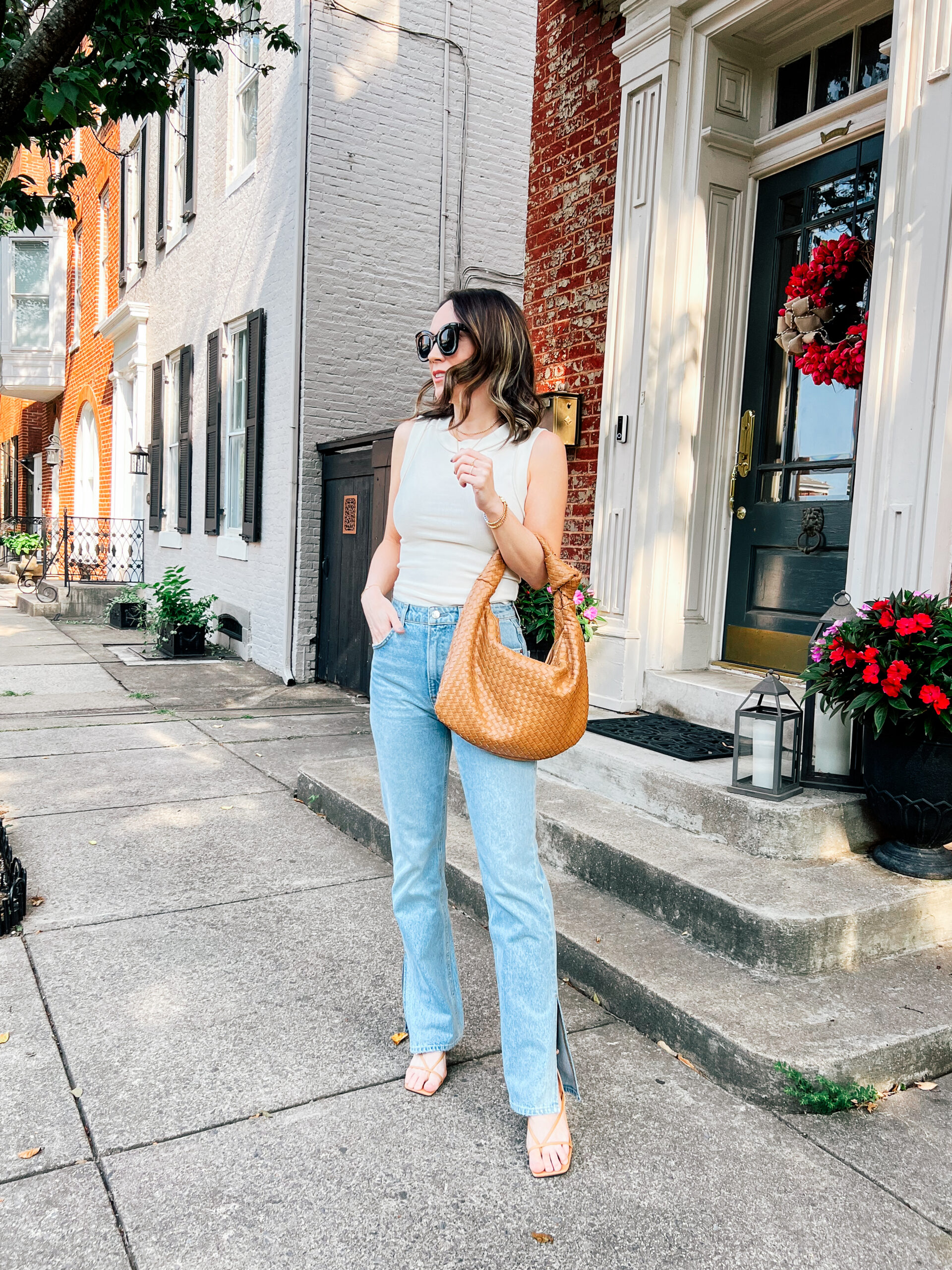 How to Style the Melie Bianco Brigitte Shoulder Bag