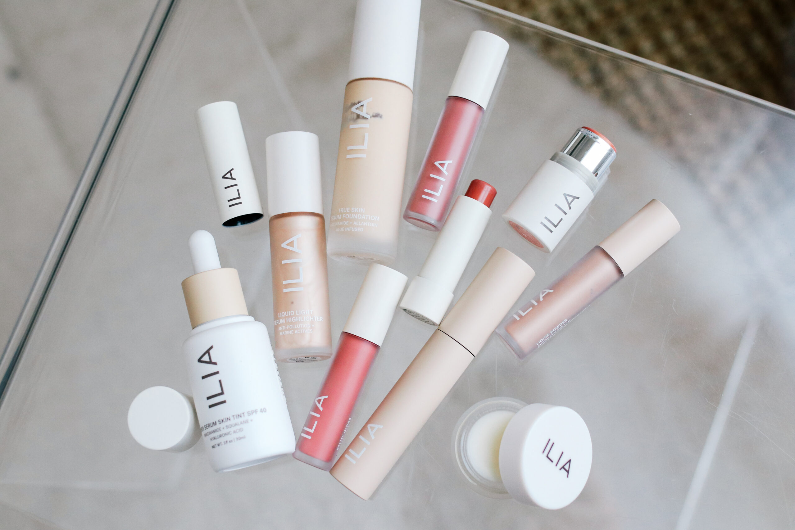 Ilia beauty products