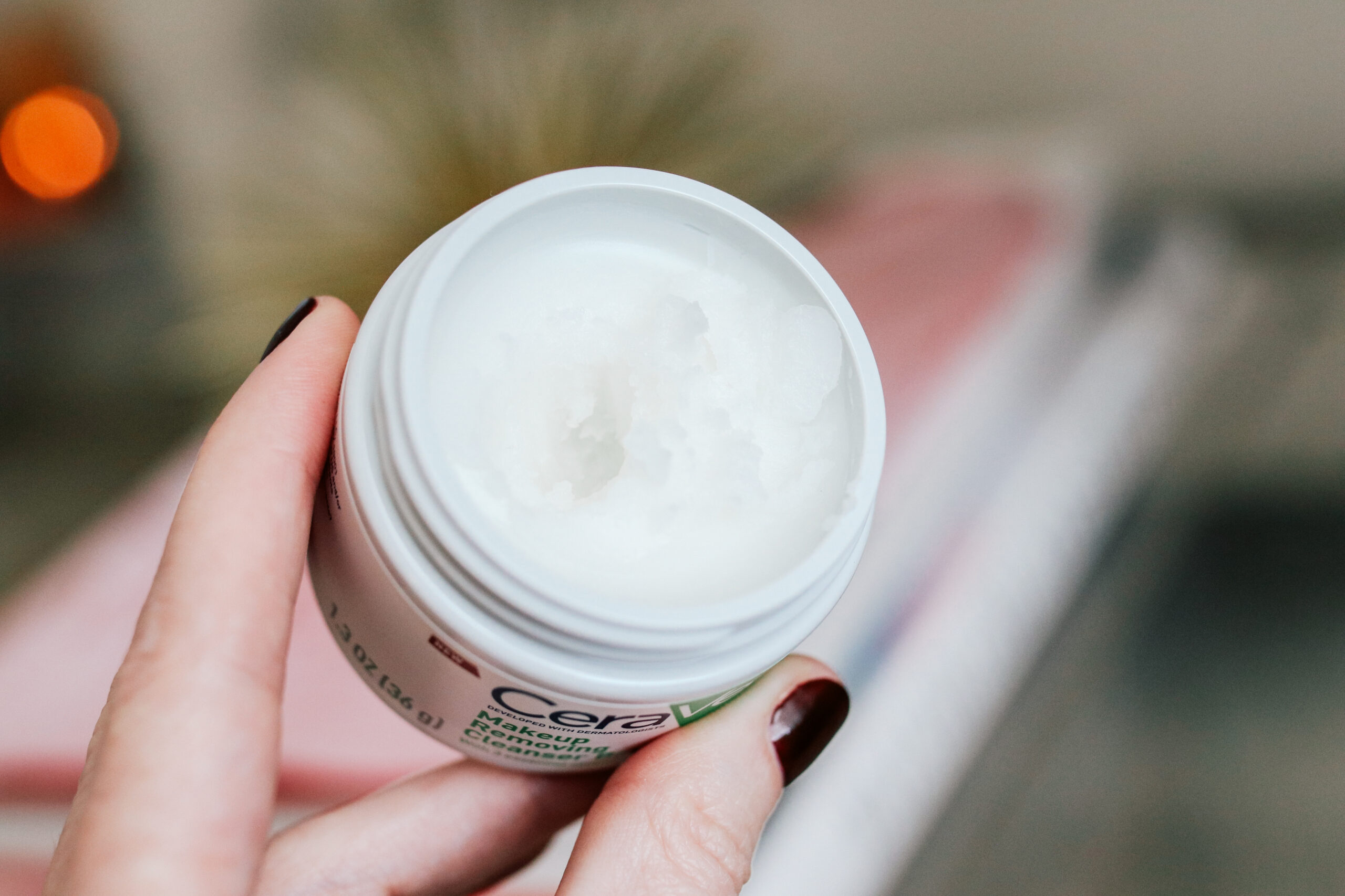 how to use Cerave Cleansing Balm