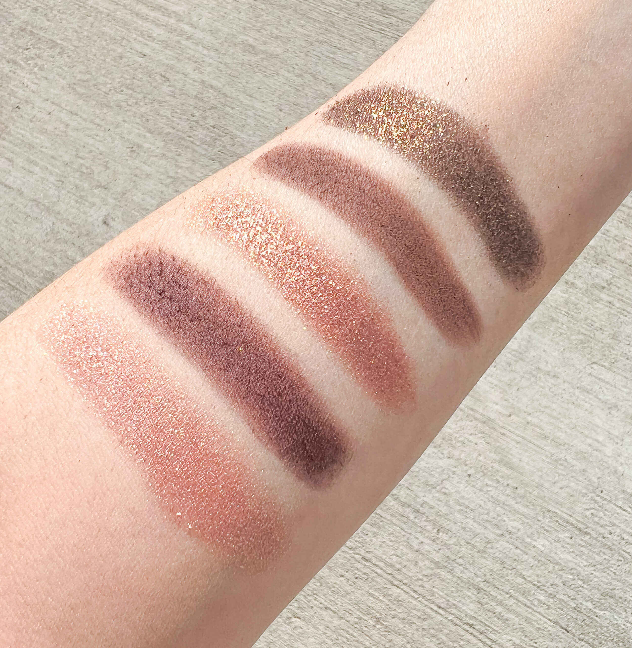 Pat McGrath Eyeshadow Palette in Bronze Ecstasy Swatches