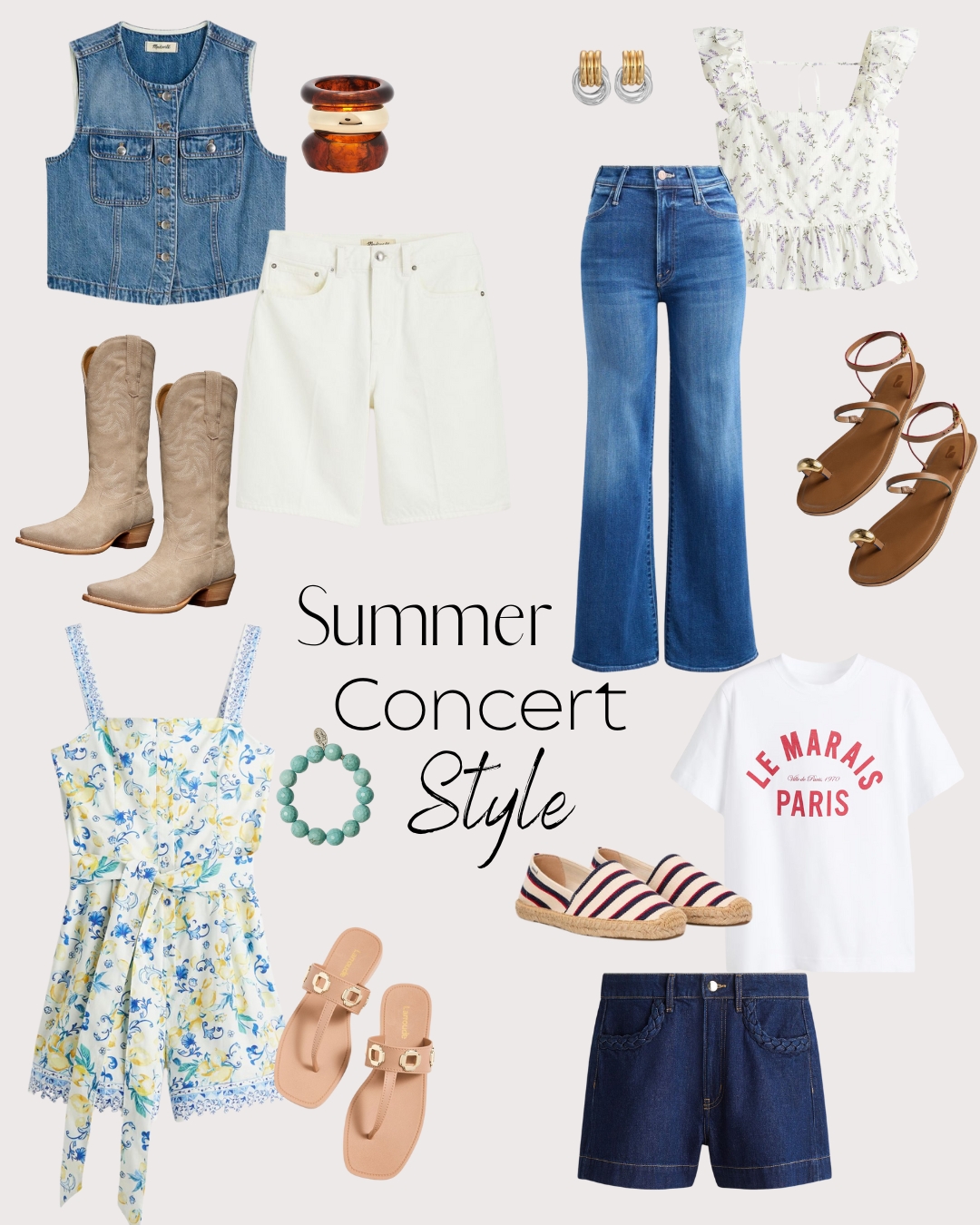 summer concert style
