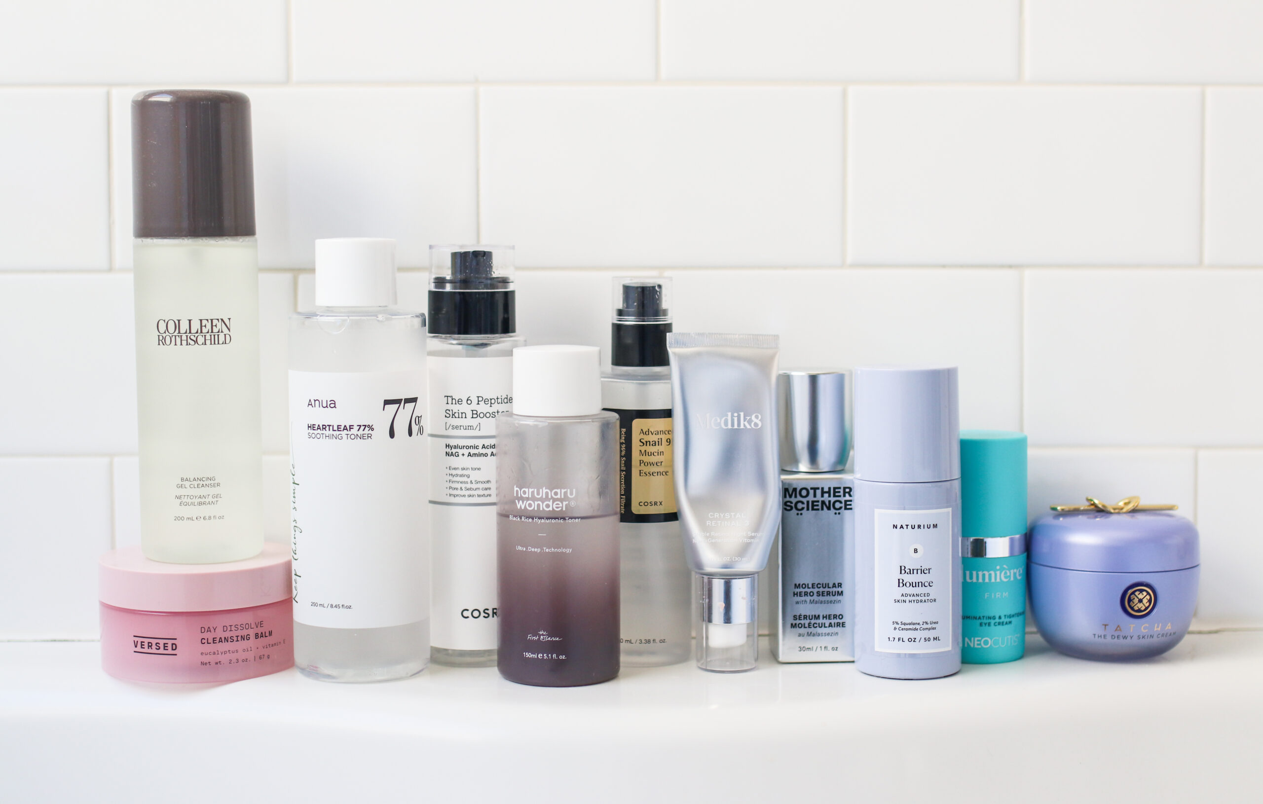 skincare products