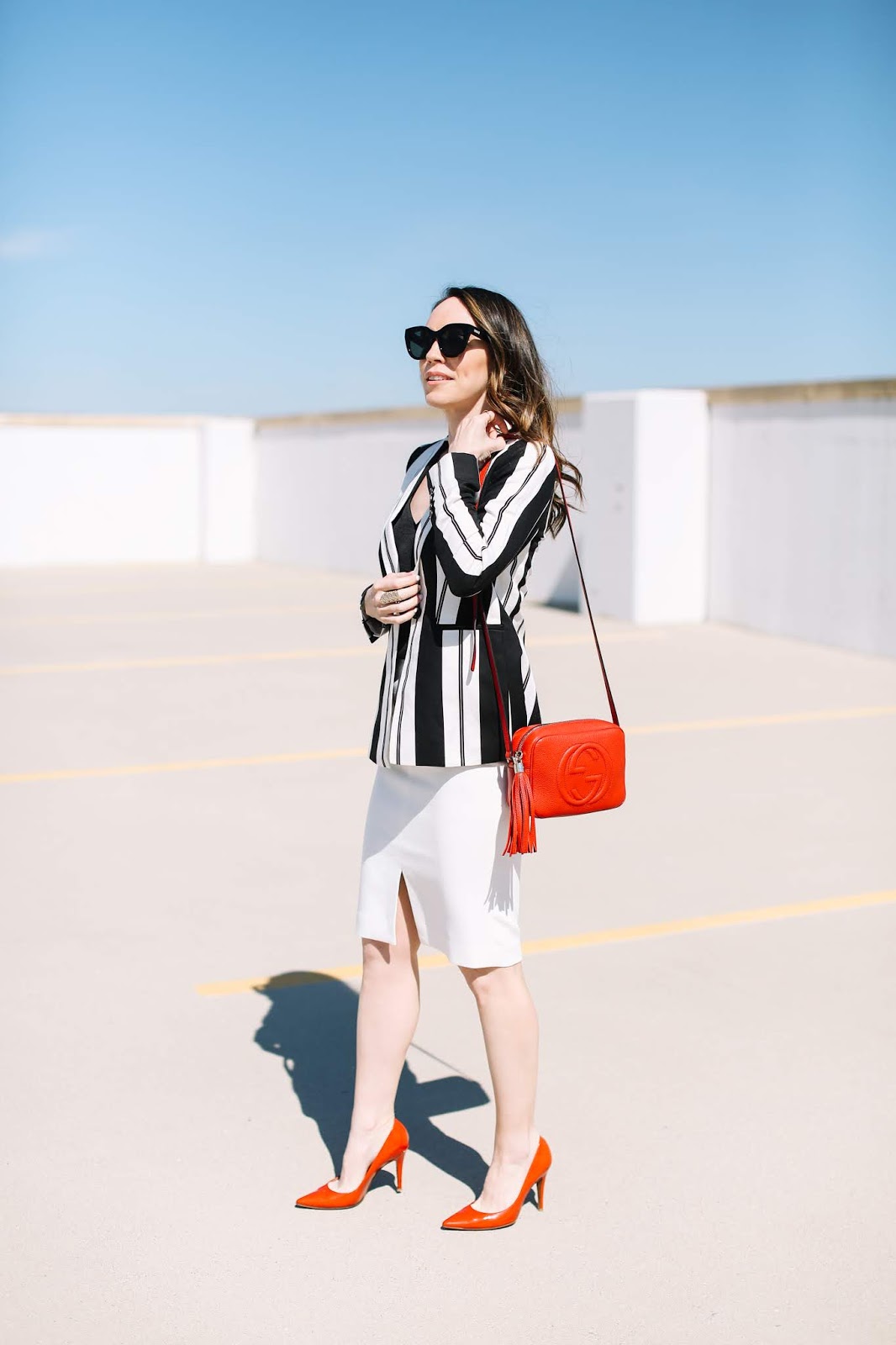 White Pencil Skirt Outfit