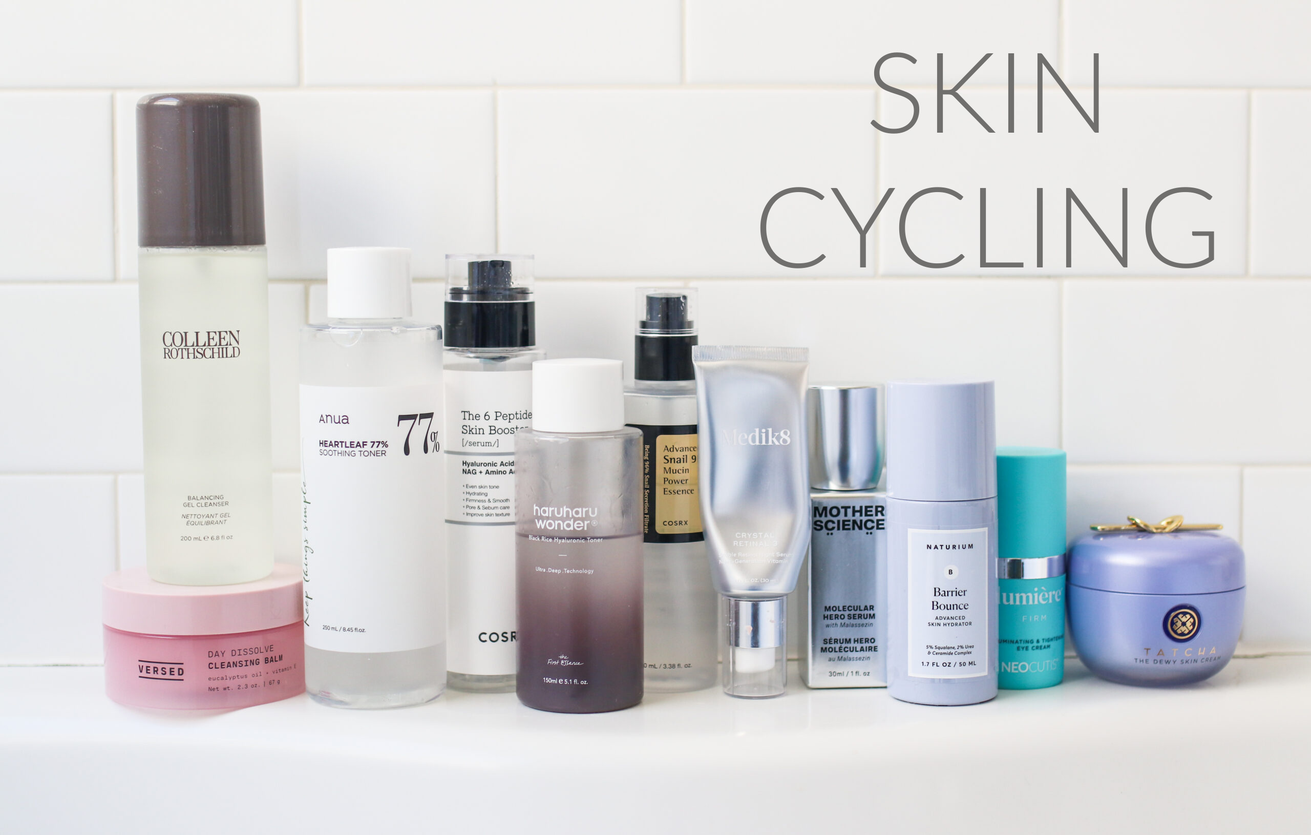 Skin Cycling Schedule Guide