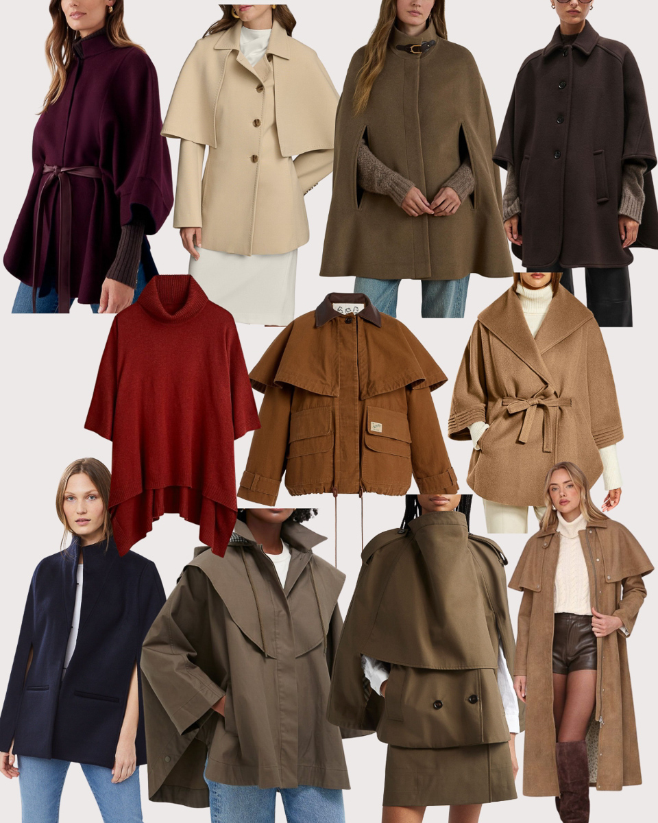 Trending Cape Coats